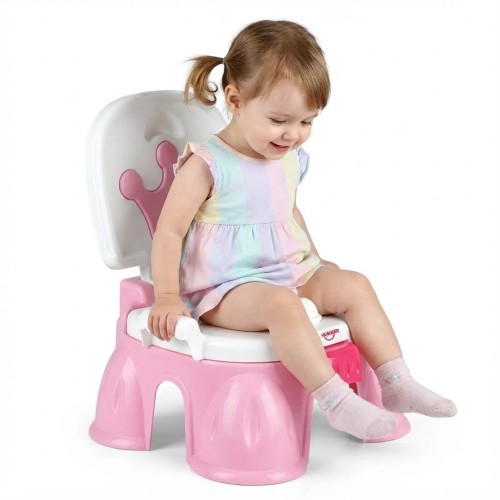 Zbliżenie panelu muzycznego i siedziska nocnika WOOPIE BABY — detal przycisków i ergonomicznego wykończenia