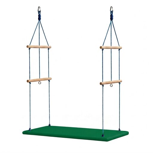 Ujęcie całej platformy w sali przedszkolnej, pokazujące skalę 110 × 50 cm względem dziecka
