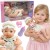 Lalka Bobas 38 cm WOOPIE ROYAL z akcesoriami — frontalny widok w kompletnym ubranku