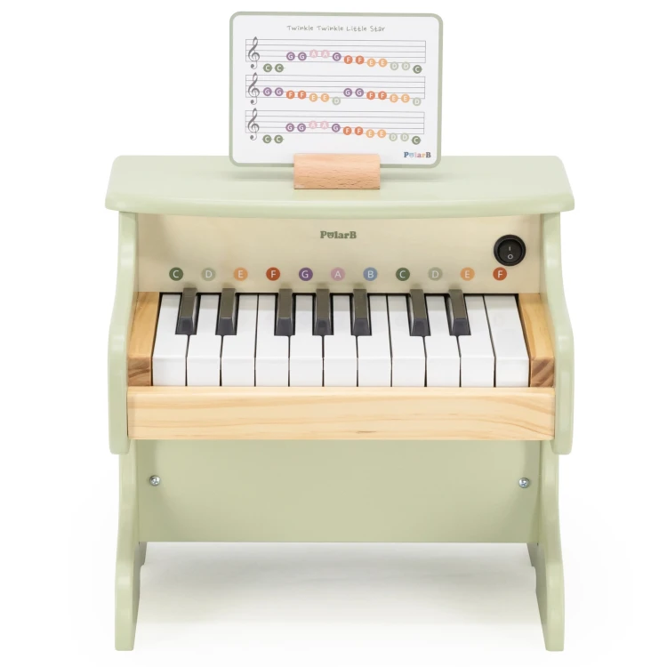 Pianino VIGA PolarB na neutralnym tle — pełne ujęcie instrumentu podkreślające kształt i proporcje