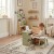 Perspektywiczne ujęcie pianina VIGA PolarB — instrument Montessori zachęcający do nauki gry nutek