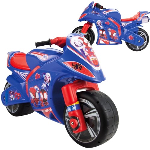 Jeździk INJUSA Spider Motor 65 - czerwony model do nauki balansowania i zabawy od 3 lat