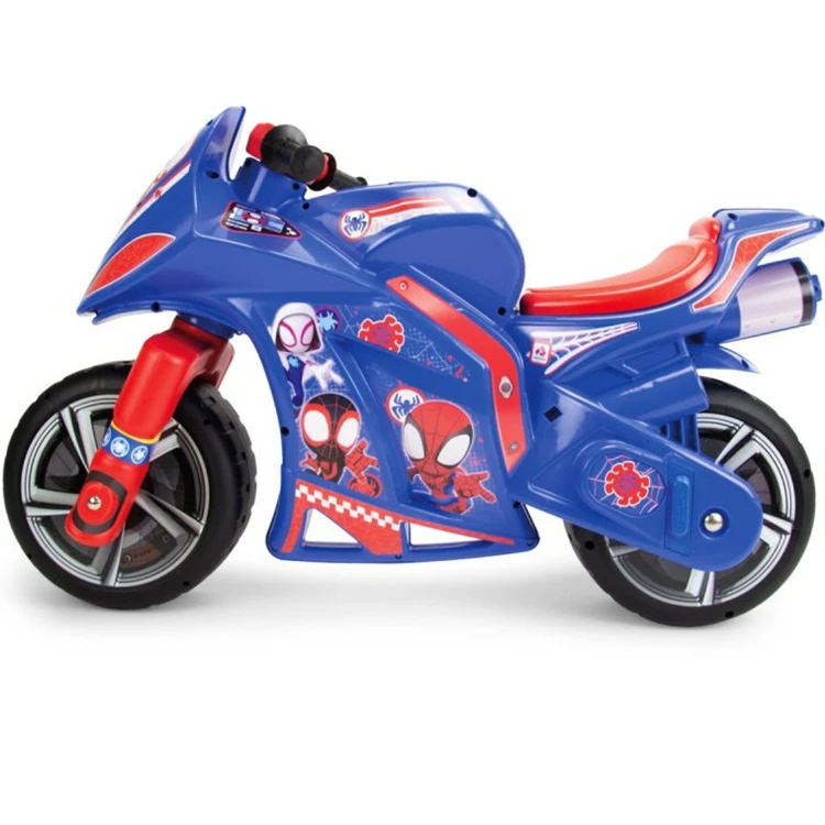 Dziecko na jeździku Spider Motor INJUSA 65 - zabawa w domu, łatwe skręcanie i stabilne prowadzenie