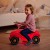 Podstawowe kółka i ich mocowanie w jeździku Bobby Car BIG — zbliżenie mechanizmu jezdnego