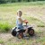 Widok z tyłu jeździka Quad Racing BIG Bobby — tylna linia nadwozia i elementy konstrukcyjne w czerni