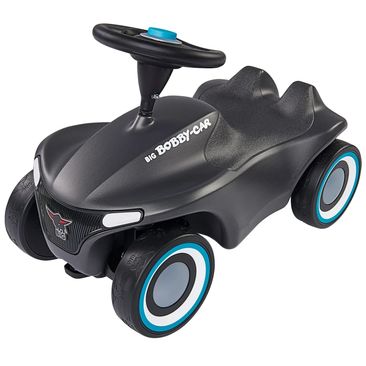 Siedzisko i profil odwzorowany na jeździku BIG Bobby Car Neo — widok z góry na miejsce siedzące