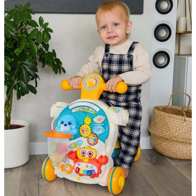 Przekształcenie w hulajnogę — tryb hulajnoga przedstawiony w zestawie 4w1 WOOPIE BABY 88
