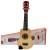 Drewniana gitara dla dzieci 21 cali 6 strun marki 89 - widok frontalny korpusu i otworu rezonansowego