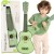 Drewniana gitara dla dzieci CLASSIC WORLD w stylu vintage z wyraźnym rysunkiem i jasnym wykończeniem