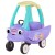 Widok z góry jeździka Cozy Coupe — dach, przestrzeń siedzenia i aranżacja motywu Bluey
