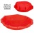 Basen muszelka WOOPIE ustawiony w ogrodzie — pokaz sposobu użycia na trawie z zabawkami obok