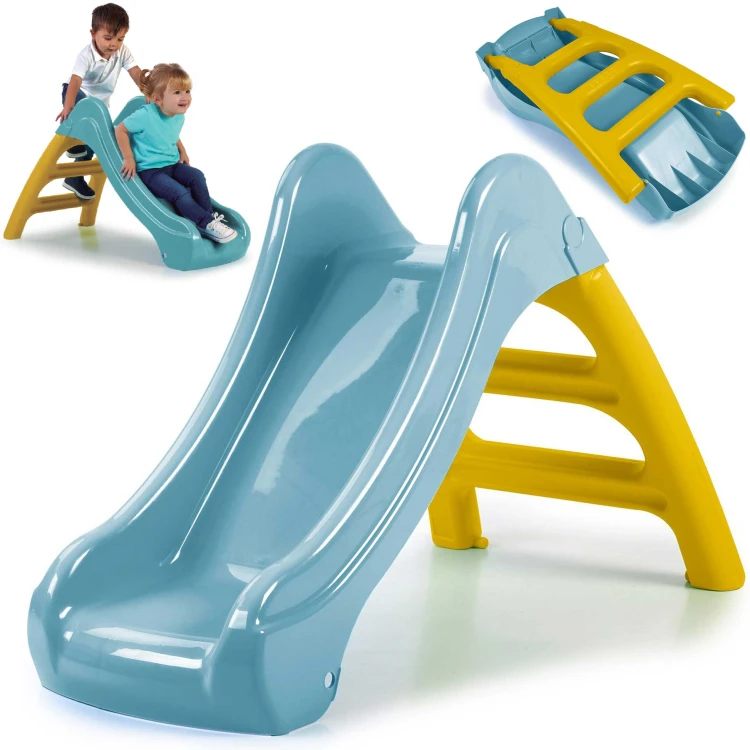 Zjeżdżalnia wodna FEBER Casual Slide 91 cm — kolorowy, lekko falowany ślizg do ogrodowego basenu