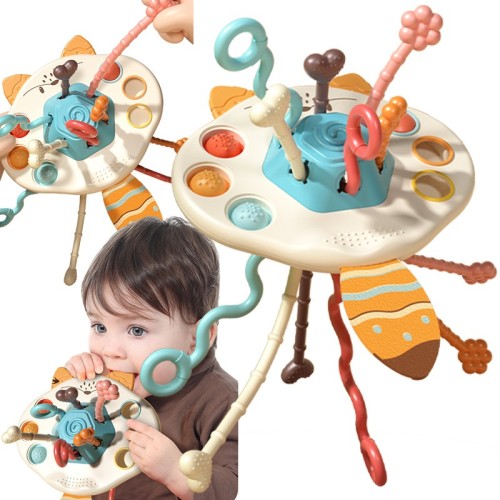 WOOPIE BABY Wielofunkcyjny Lis – gryzak i grzechotka