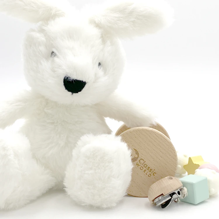 Etykieta i grafika boxu CLASSIC WORLD — widoczna nazwa, motyw Baby Shower i ozdobne elementy opakowania
