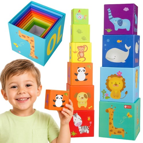 CLASSIC WORLD Magic Box klocki i układanka w pudełku — widok z przodu, marka 50