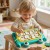 Tył tablicy WOOPIE z uchwytem do zawieszenia i widocznym panelem magnetycznym, zastosowanie Montessori