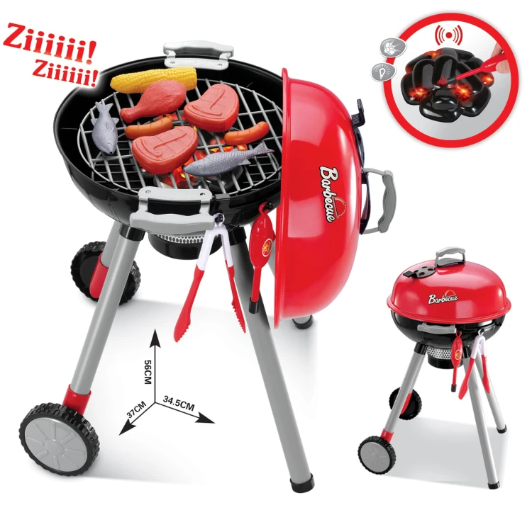 Zbliżenie na powierzchnię grillową WOOPIE — rowki, faktura i imitacja płyty do smażenia