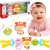 Zawieszka sensoryczna WOOPIE Baby z motywem morskim w kolorowej odsłonie