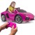 FEBER Lamborghini Aventador Pink — różowy samochód elektryczny 6V, widok 3/4 z przodu