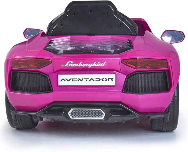 Panel sterowania samochodu FEBER Lamborghini — kokpit i przełączniki widoczne z góry