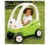 Boczny widok Grand Coupe Sport Little Tikes — zbliżenie na sylwetkę nadwozia, linie i widoczne koła