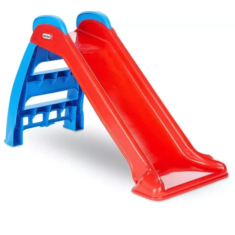 Zjeżdżalnia First Slide 95 cm Little Tikes - różowa konstrukcja do zabawy w ogrodzie