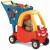 Little Tikes Wózek na zakupy jeździk Cozy Coupe — widok z przodu, siedzisko i kierownica dla malucha