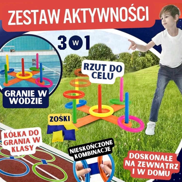 Elementy do Serso z WOOPIE — kolory obręczy i palików w zbliżeniu, widać materiał i sposób montażu
