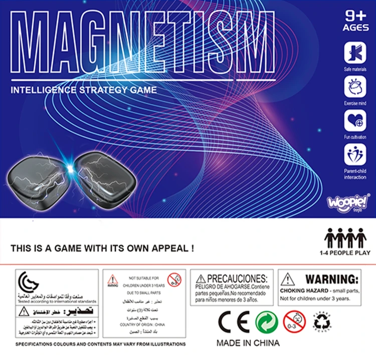 Aranżacja kamieni magnetycznych WOOPIE 20 el. — zestaw wspierający rozwój zdolności manualnych i kreatywność