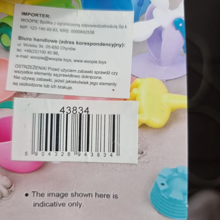 Zestaw 6 foremek WOOPIE — różne kształty ułożone jedna na drugiej, widoczna tekstura i kolorystyka