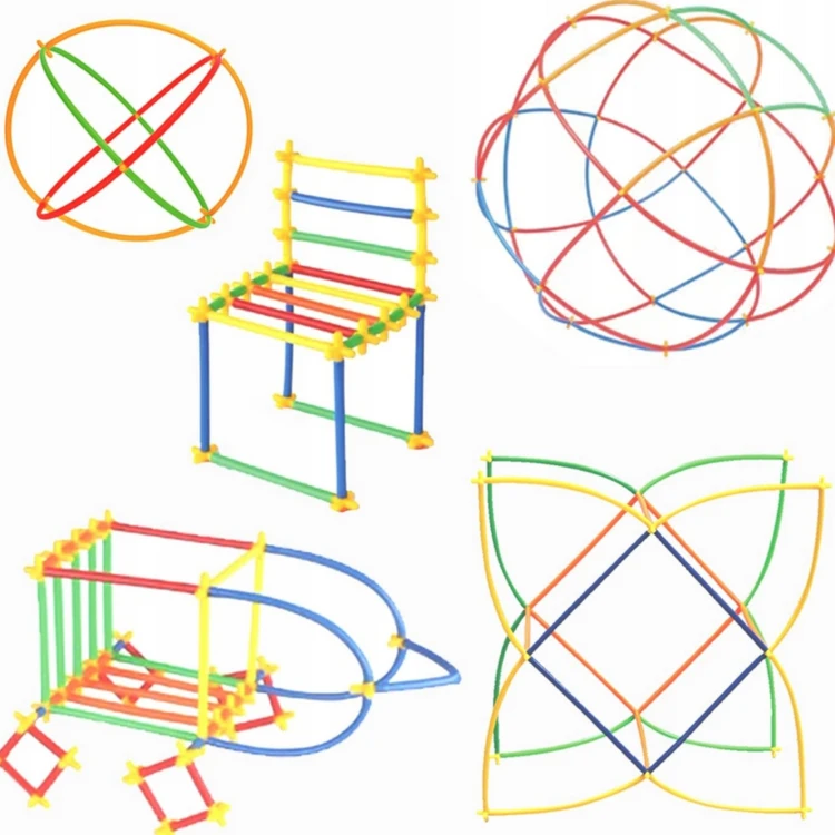 Opakowanie zestawu WOOPIE 1200 el. — pudełko z wkładkami do przechowywania kolorowych słomek