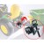 Adapter do traktorów na akumulator Rolly Toys zamontowany na pojeździe — prezentacja z boku, kompatybilny z Peg Perego