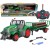 Traktor z przyczepą sterowany RC WOOPIE w skali 1:24 — widok z przodu z detalami nadwozia