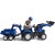 Przód traktora FALK z maską New Holland T8 — detale osłony i chłodnicy widoczne z bliska