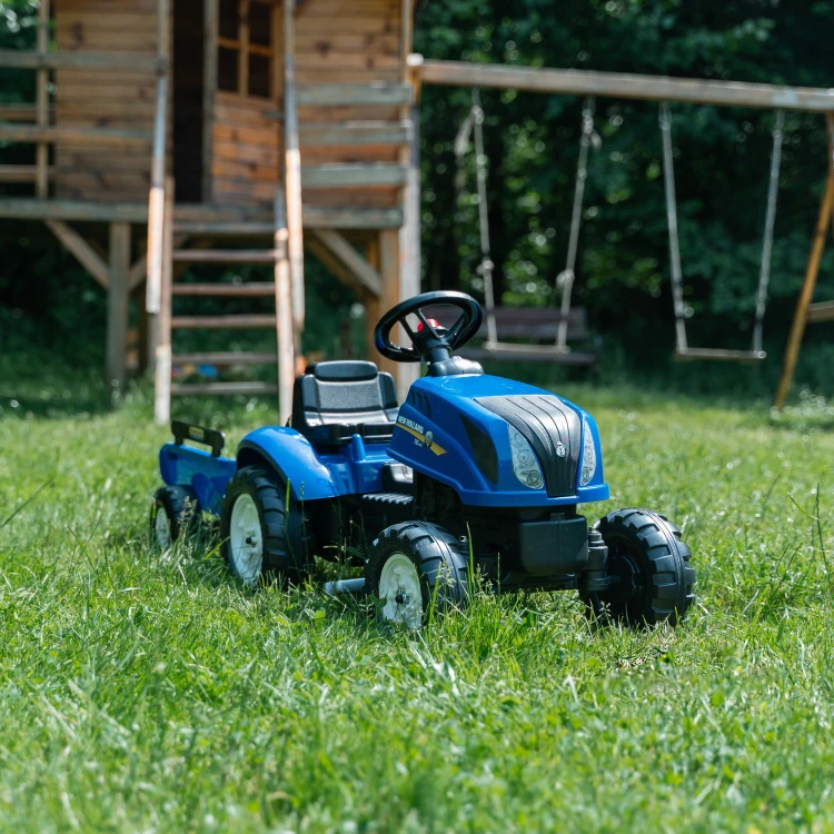 Detal zaczepu przyczepy traktora FALK — mechanizm mocowania i punkt montażowy