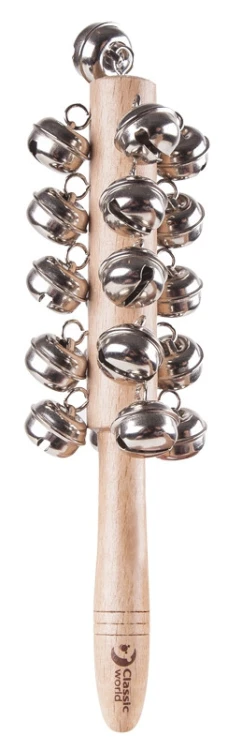 Instrument muzyczny Dzwoneczki dla dzieci CLASSIC WORLD EDU, marka 91 — kolorowy zestaw do zabawy.