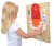 Tablica sensoryczna MASTERKIDZ — ścienna plansza Montessori ucząca higieny jamy ustnej z panelem dotykowym
