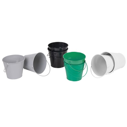 CLASSIC WORLD Kolorowe wiaderka – 8 szt.