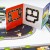 Spód jednego elementu — widoczne łączenia i kształt wycięć puzzli Droga Puzzle marki WOOPIE.
