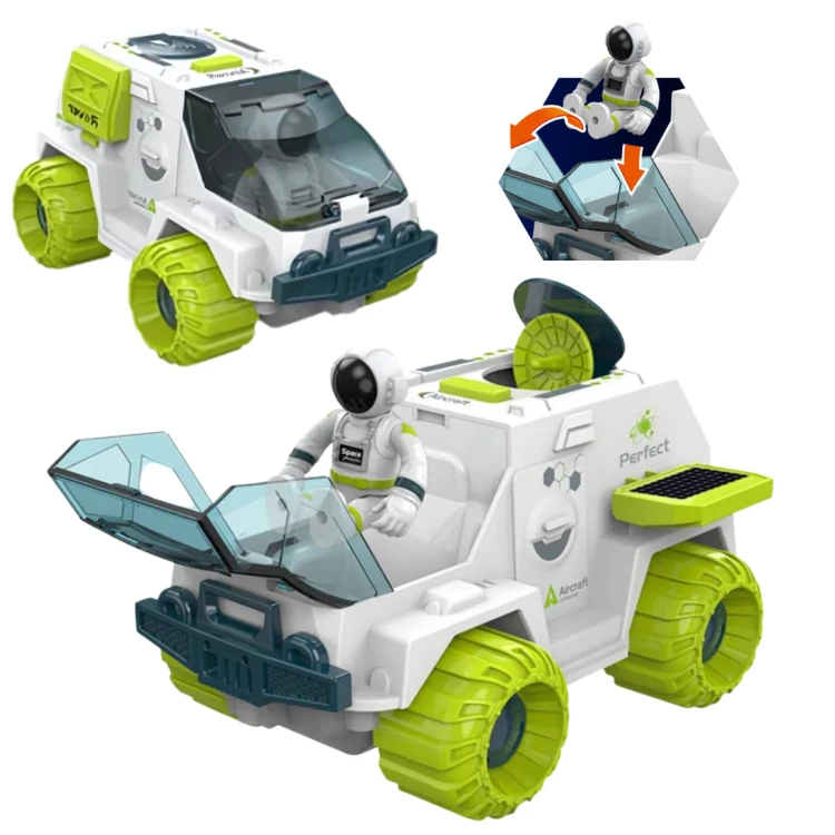 Radar łazika — obrotowy moduł i sensory widoczne z boku, detal mechanizmu Woopie