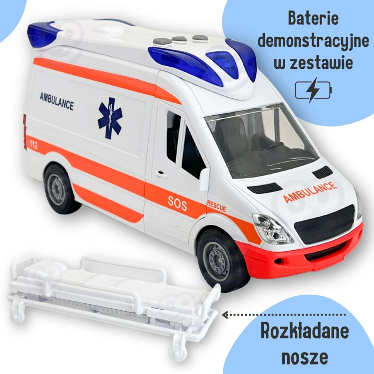 Koła i podwozie karetki WOOPIE — ujęcie nisko przy ziemi pokazujące oś i detale
