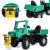Ciężarówka na pedały RollyUnimog Forst Rolly Toys Mercedes-Benz z funkcjonalną wyciągarką i kabiną