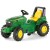 Rolly Toys traktor na pedały John Deere FarmTrac — widok trzy czwarte z przodu, zielony lakier i imitacja maski