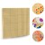 Panel ścienny Tablica Naukowa MASTERKIDZ 80 x 80 cm — front z kolorowymi modułami edukacyjnymi STEM