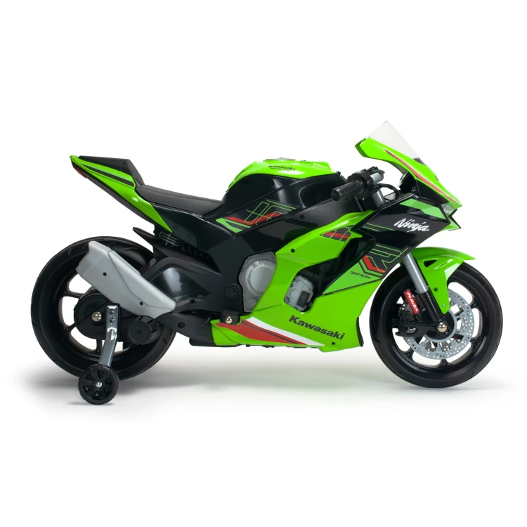 Podświetlony panel sterowania motocykla INJUSA Kawasaki Ninja — czytelne wskaźniki i przełączniki