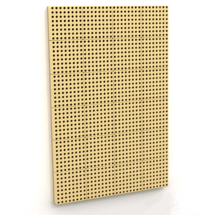 Tablica 120x80 cm MASTERKIDZ — widok boczny panelu montażowego z kompletem osi i mocowań