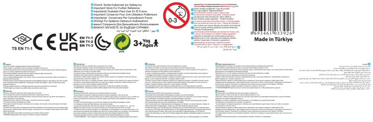 Opakowanie zestawu WOOPIE 2w1 — pudełko z etykietą i widocznym logotypem producenta