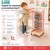 Naturalne materiały stojaka Classic World EDU z serii EDU, przyjazne dla dzieci