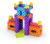 Detal połączenia dwóch elementów klocków Meli Basic 300 el. — widoczne zaczepy waflowe i stabilność połączenia