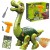 WOOPIE Dinozaur do skręcania — zestaw konstrukcyjny z wiertarką i kolorowymi elementami do zabawy